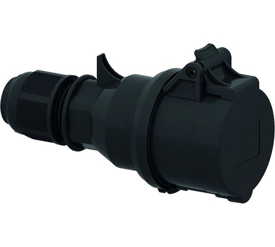 Изображение товара Розетка кабельная Bals 16А 5п(3Р+N+PE) 6ч, 400В, IP44 черная 310515