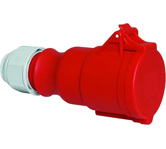 Изображение товара Розетка кабельная Bals 32А 4п(3P+PE) 6ч, 400В, IP44  31017-TLS 31017-tls