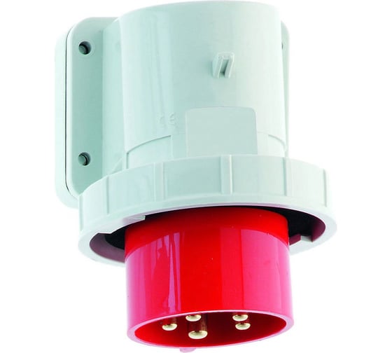Изображение товара Вилка настенная Bals 16А 5п(3р+N+PЕ) 6ч, 400В, IP67 2483