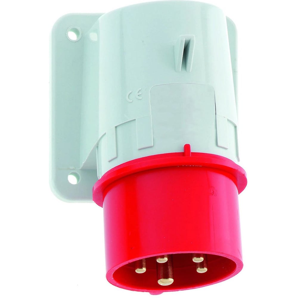 Вилка настенная Bals 16A, 5p(3р+N+PЕ) , 6h, 400V, IP44, 2612
