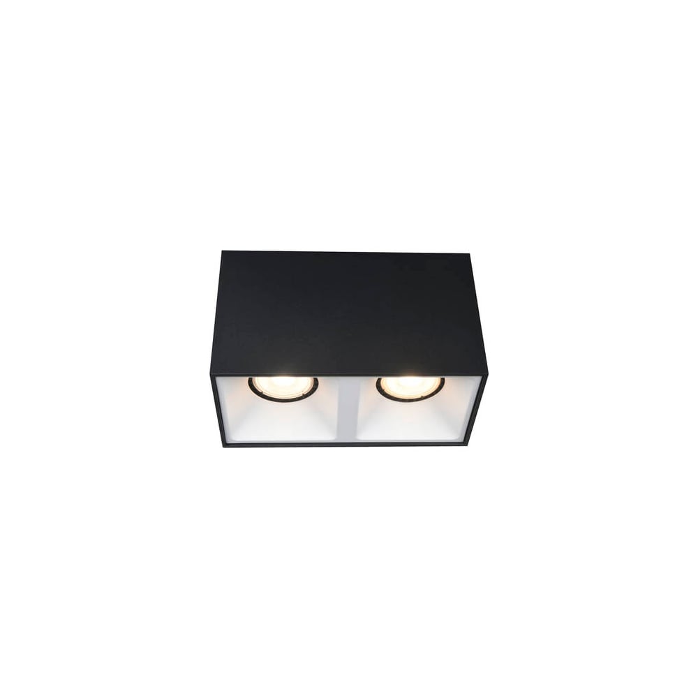 Изображение товара Светильник потолочный ST LUCE черный GU10 2х50W IP20 L82,5xW165xH104 220V без ламп ST168.452.02