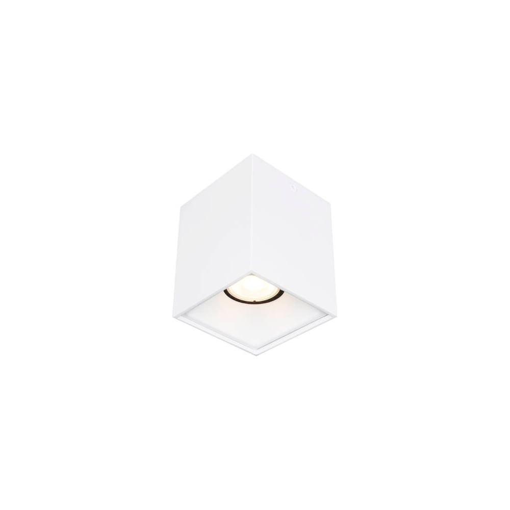 Светильник потолочный ST LUCE белый GU10 1х50W IP20 L82,5xW82,5xH104 220V без ламп ST168.502.01