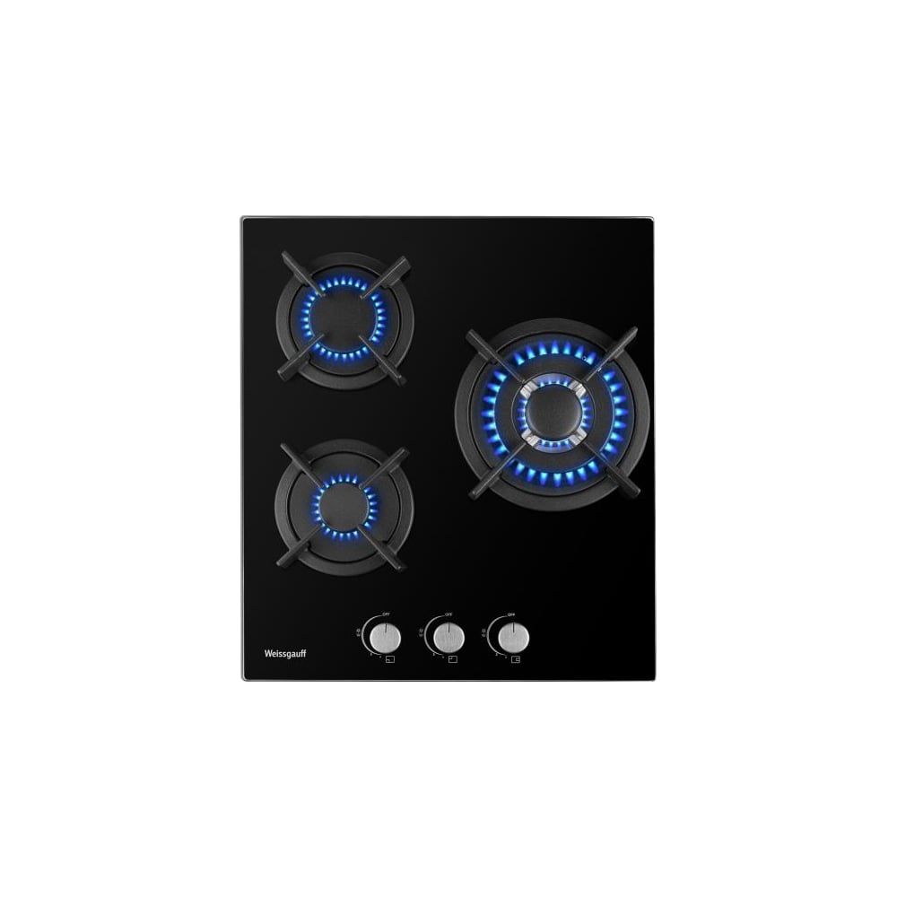 Газовая панель Weissgauff HGG 451 BGh Nano Glass 433082