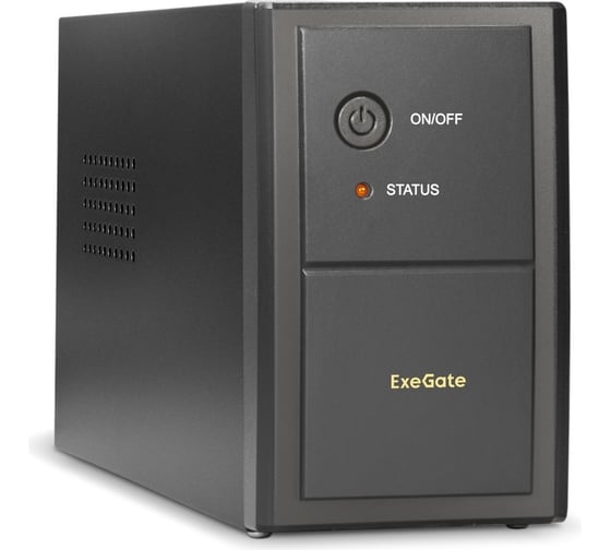 Изображение товара Источник бесперебойного питания ExeGate SpecialPro Smart LLB-1600 LCD AVR EURO RJ USB 1600VA/950W LCD AVR 4 евро RJ45/11 USB 285511