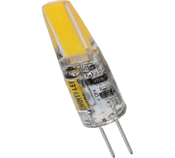 Изображение товара Светодиодная лампа TDM ELECTRIC G4-1,5 Вт-AC/DC 12 В-3000 К, COB, 9,5x36 мм SQ0340-0090