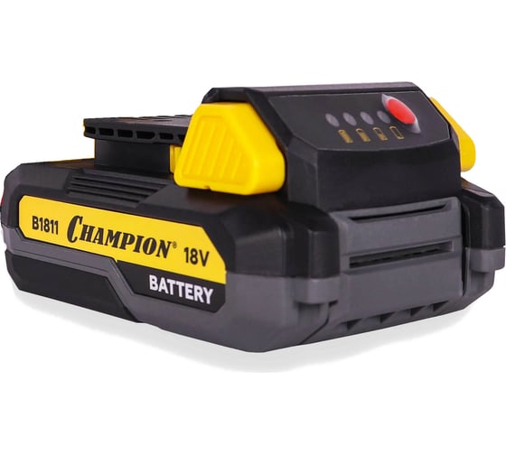 Изображение товара Аккумулятор B1811 (18 В; 2 Ач; Li-ion; 0.45 кг; t хранения от +10С до +20С) Champion B1811