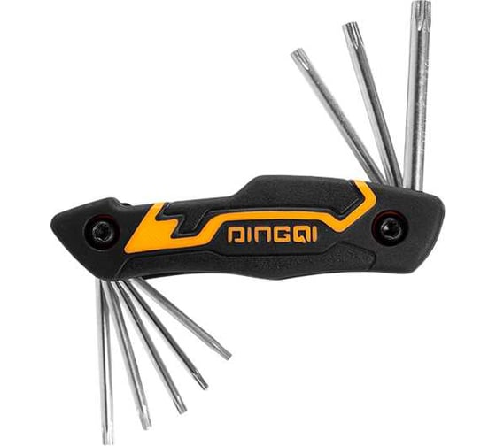 Изображение товара Набор складных ключей DINGQI Torx Key 8 шт. 17007