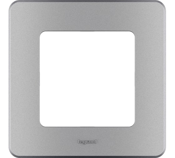 Изображение товара Рамка Legrand - 1 пост - INSPIRIA - алюминий 673932