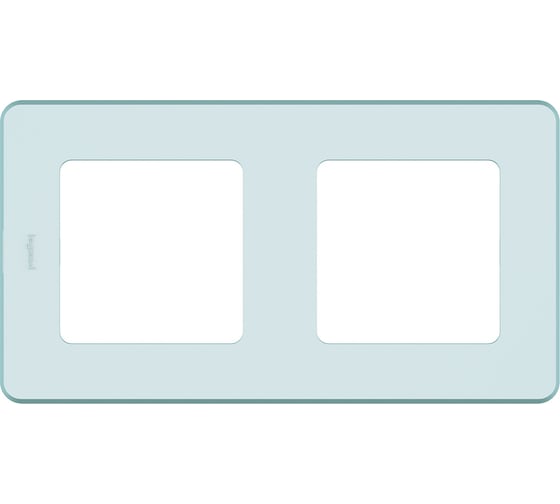 Изображение товара Рамка Legrand - 2 поста - INSPIRIA - мятный 673945