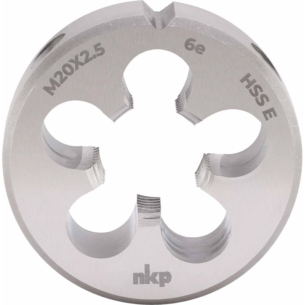 Изображение товара Плашка NKP М20 шаг 2.5мм DINEN22568 HSSE 6e 45х18мм 289200N