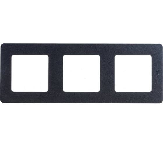 Изображение товара Рамка Legrand - 3 поста - INSPIRIA - антрацит 673953