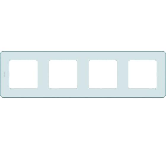 Изображение товара Рамка Legrand - 4 поста - INSPIRIA - мятный 673965