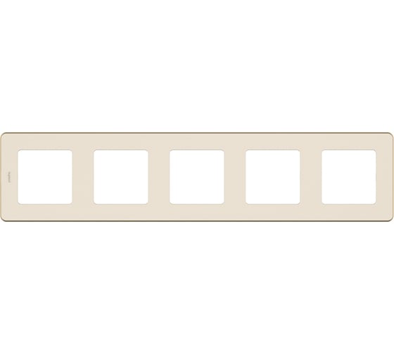 Изображение товара Рамка Legrand - 5 постов - INSPIRIA - слоновая кость 673971