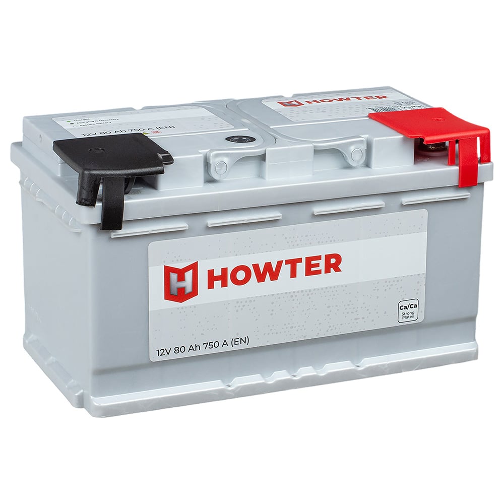 Аккумулятор Howter 80R 750A 315x175x190 464483