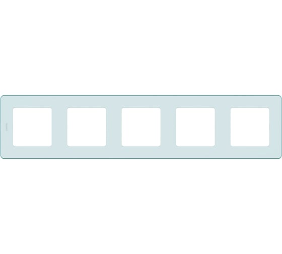 Изображение товара Рамка Legrand - 5 постов - INSPIRIA - мятный 673975