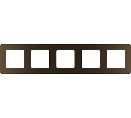 Изображение товара Рамка Legrand - 5 постов - INSPIRIA - бронза 673979