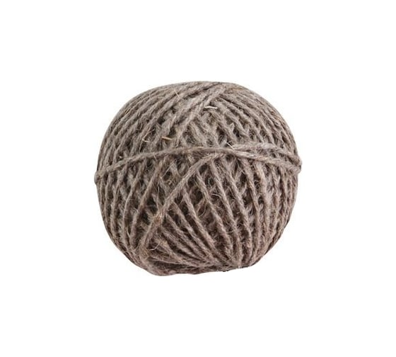 Изображение товара Льняной шпагат РОС 1250 текс, 100 м 68243