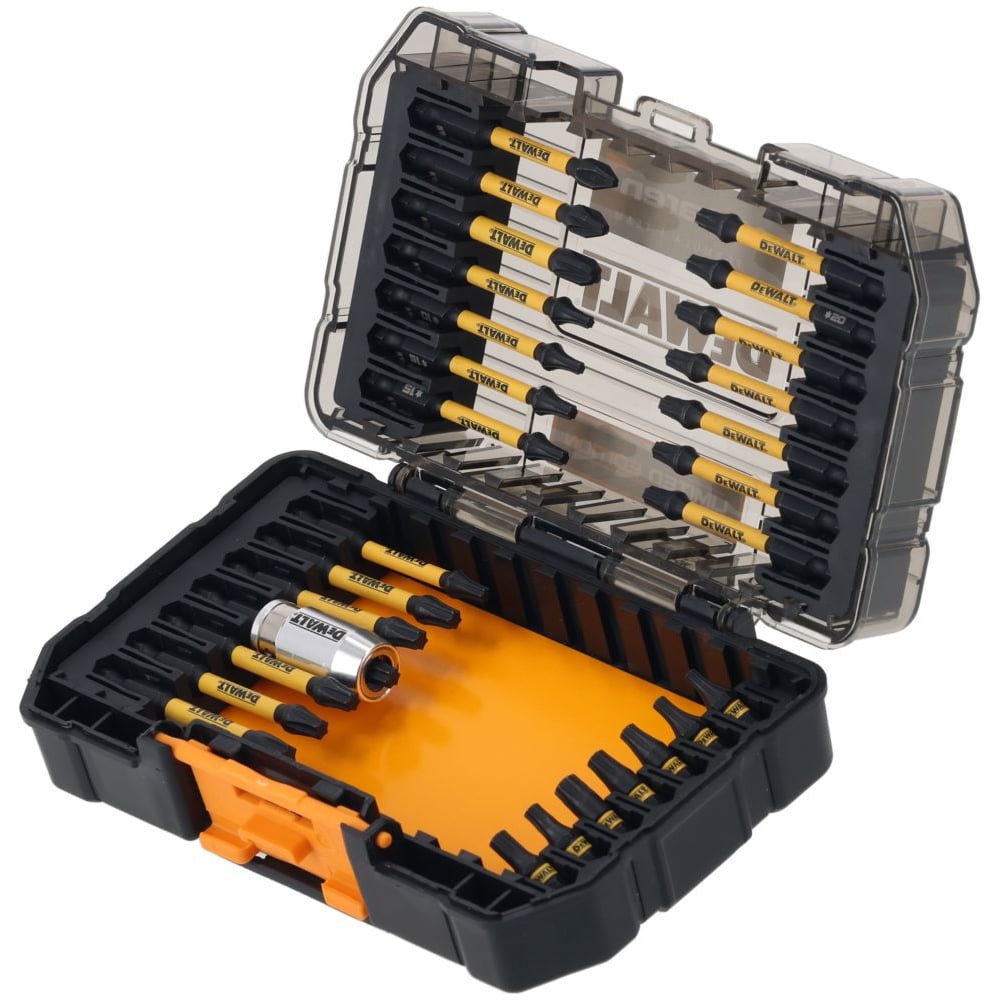 Изображение товара Набор бит Dewalt McLaren Limited Edition DT70909T, PH/PZ/Torx, 25/57 мм, 29 шт, в кейсе DT70909T-QZ