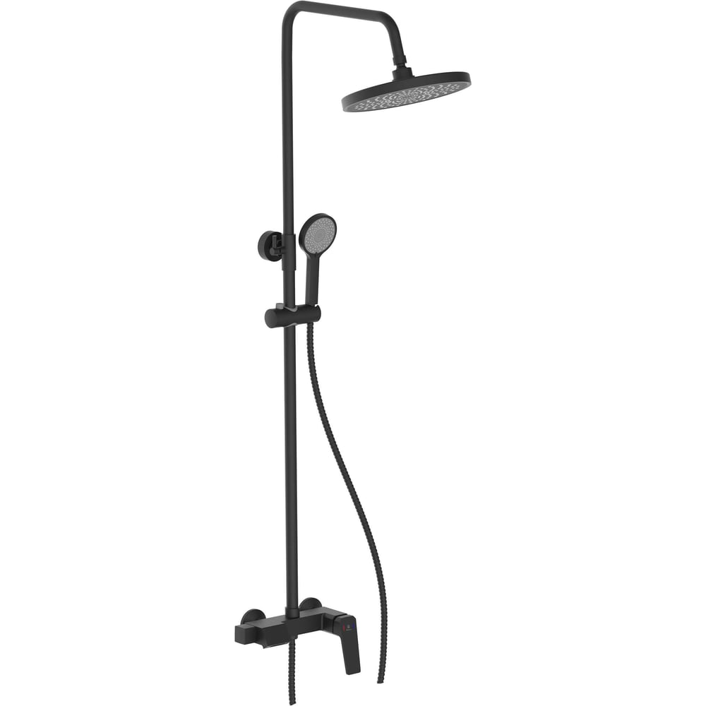 Душевая система со смесителем DIADONNA D165-35BL