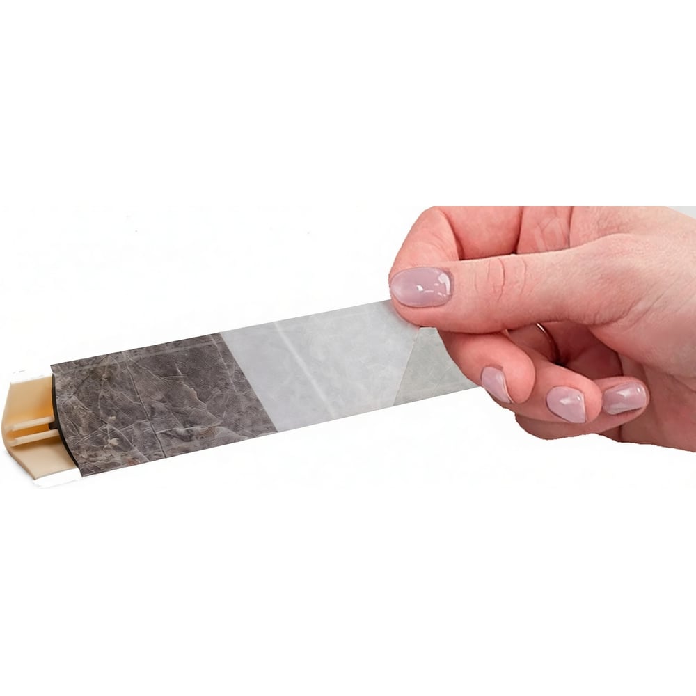 Набор Kobor плинтус LB 15(76) Витория 3,0 м (к-т заглушек, углов арт.29) 00006166