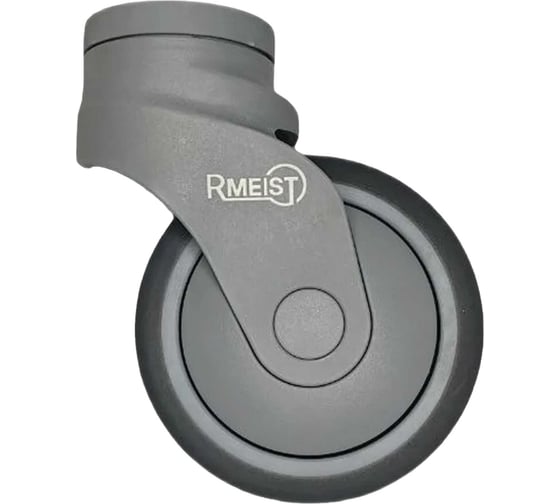Изображение товара Колесо аппаратное поворотное без тормоза Rmeist IUL 125 PJP2 O13 125 мм крепление под болт М12 мм, 1 шт. RM00034257ВИ