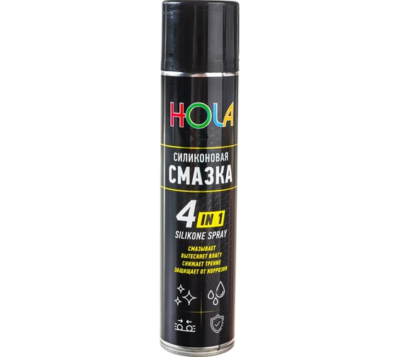 Изображение товара Силиконовая смазка HOLA 400 мл H01
