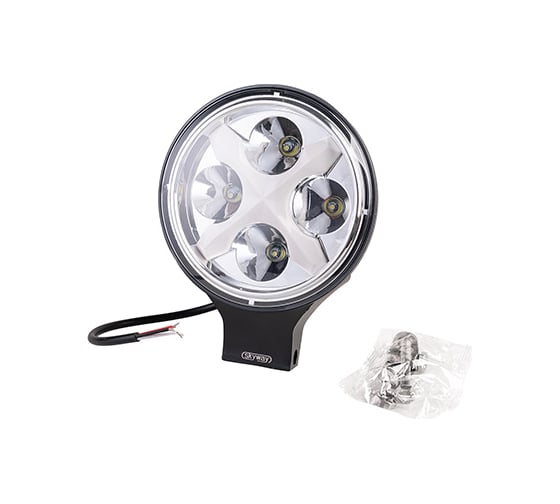 Изображение товара Светодиодная фара SKYWAY OFF ROAD 148х148(195)х80мм, 24W 6000К 33 диода S07201120