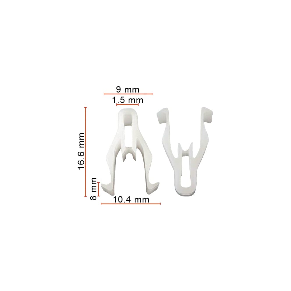 Крепеж AVERS для Honda 90666SDAA01 10 шт 90666SDAA01-10