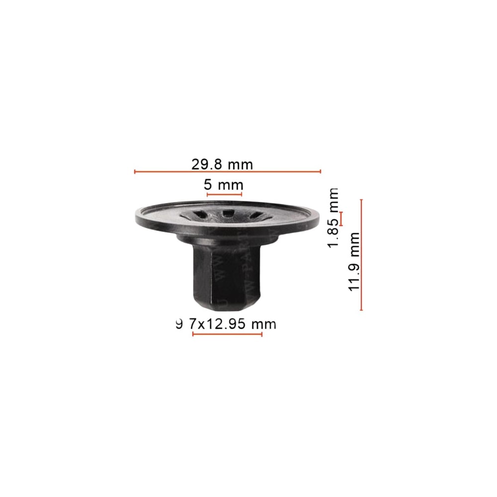 Крепеж AVERS для Mercedes A0009903162 10 шт A0009903162-10