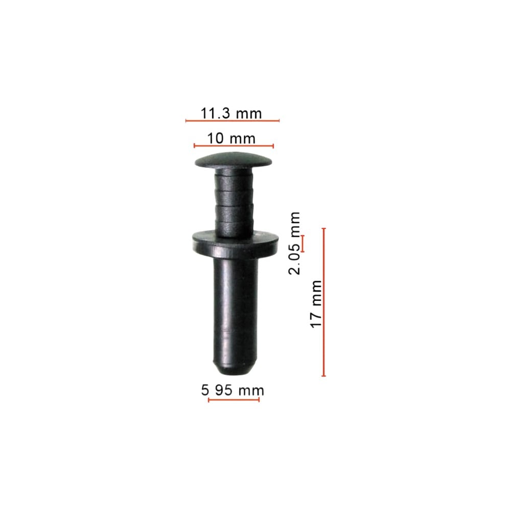 Клипса AVERS для Mercedes A0009915940 10 шт A0009915940-10