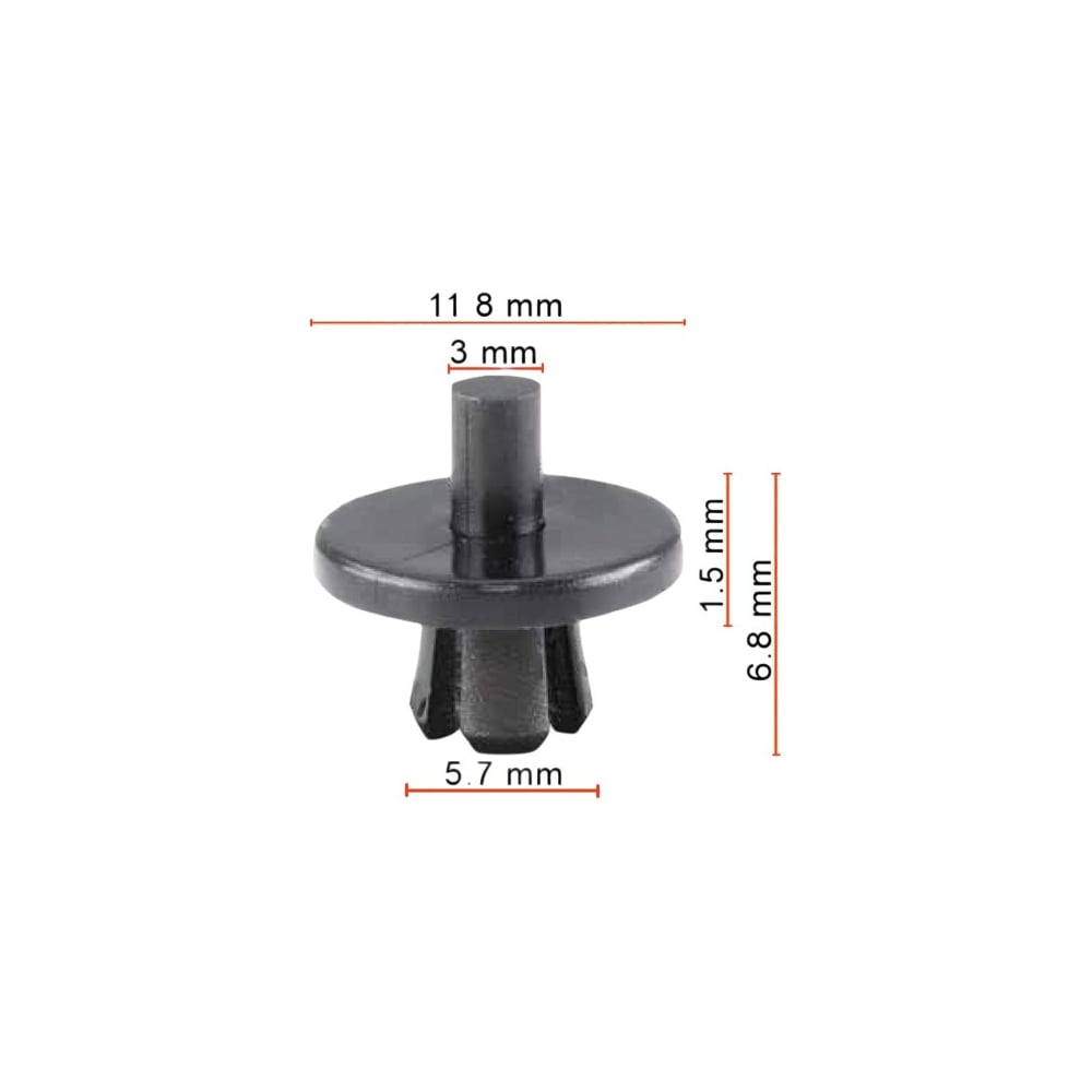 Фиксатор AVERS для Mercedes A0019902292 10 шт A0019902292-10
