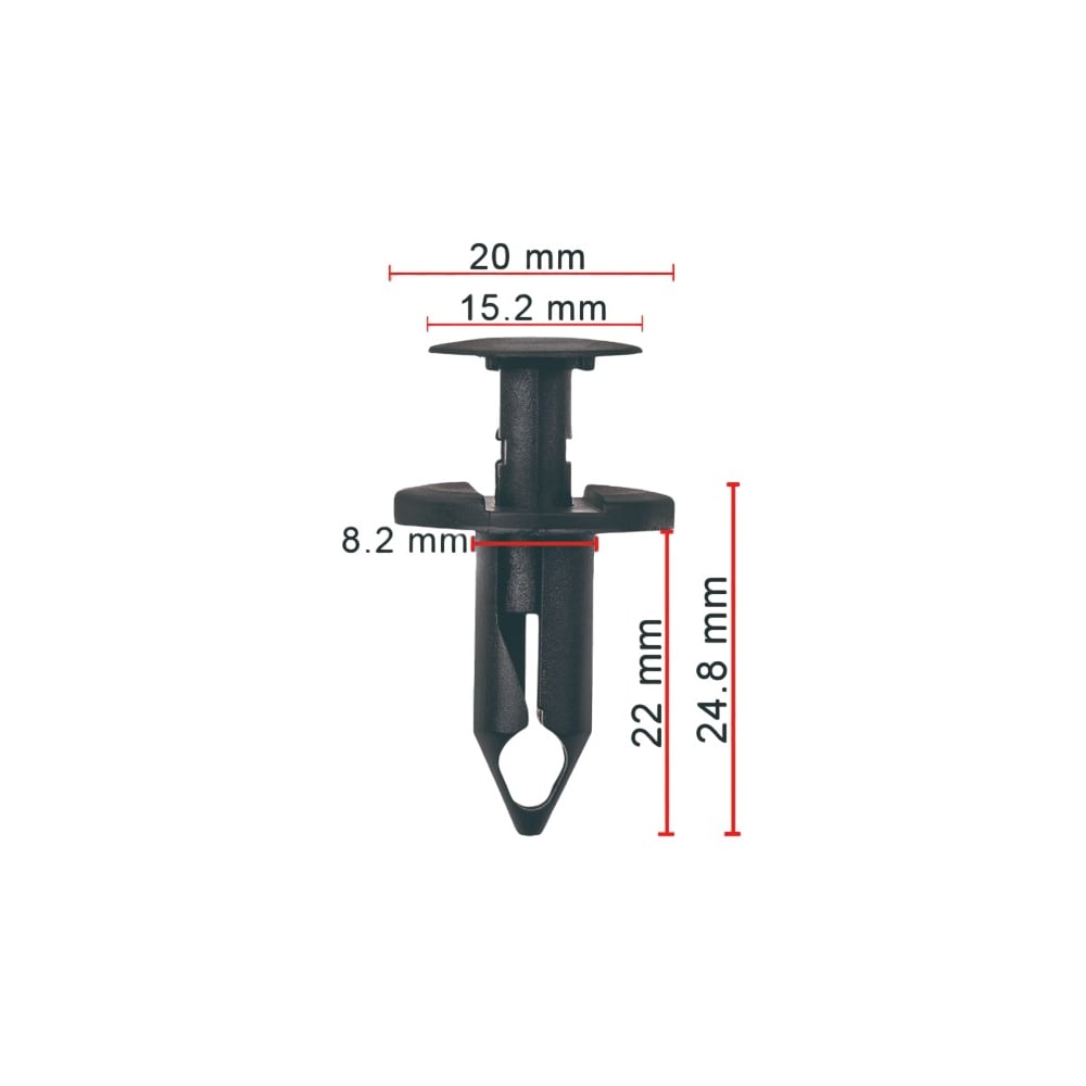 Клипса AVERS для Ford N807389S 10 шт N807389S-10