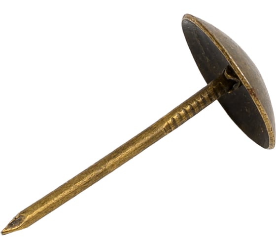 Изображение товара Декоративный гвоздь Левша 11x17, 100 шт., бронза У8-9480.Бр