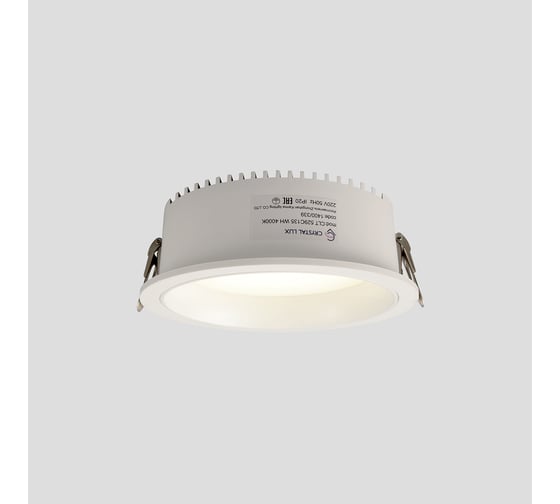 Изображение товара Встраиваемый светодиодный светильник Crystal lux CLT 529C135 WH 4000K