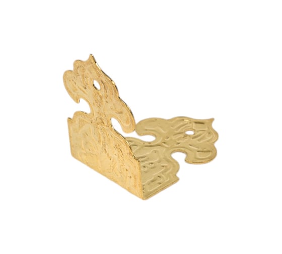 Изображение товара Декоративный уголок Левша 25x25x17 2 шт. золото У8-7239.З