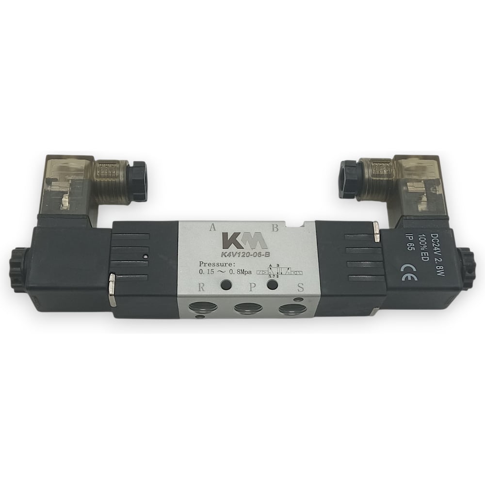 Пневмораспределитель Контактная Механика 5/2, G1/8, DC24V K4V120-06-B