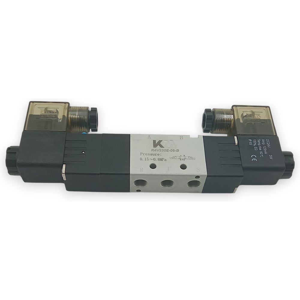 Пневмораспределитель Контактная Механика 5/3, G1/8, DC24V K4V230E-06-B