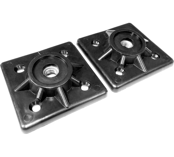 Изображение товара Держатель ножки табурета Левша М10 2 шт. черный У8-9809.Ч