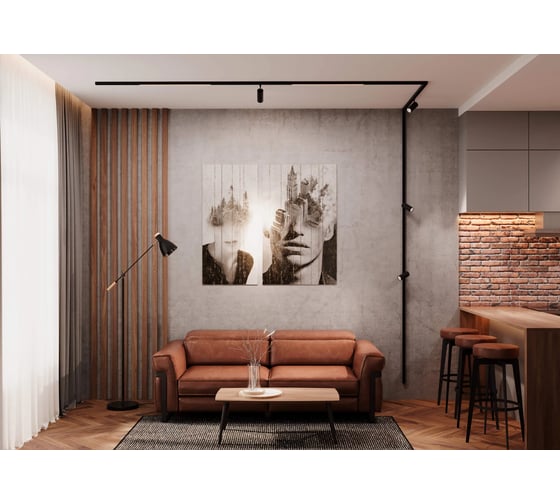 Изображение товара Шинопровод магнитный накладной Crystal lux CLT 0.114 01 L2000 BL