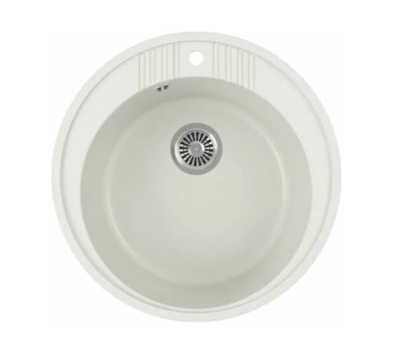 Изображение товара Кухонная мойка GreenStone цвет молочный GRS-05-341