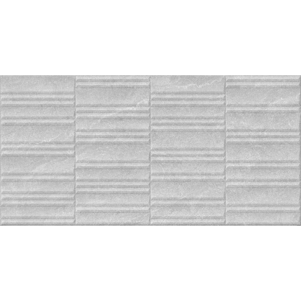 Плитка настенная Gracia Ceramica Стоун сер низ 03 / Stone grey 03 30х60 (1,44 м2/8 шт) СК000045848