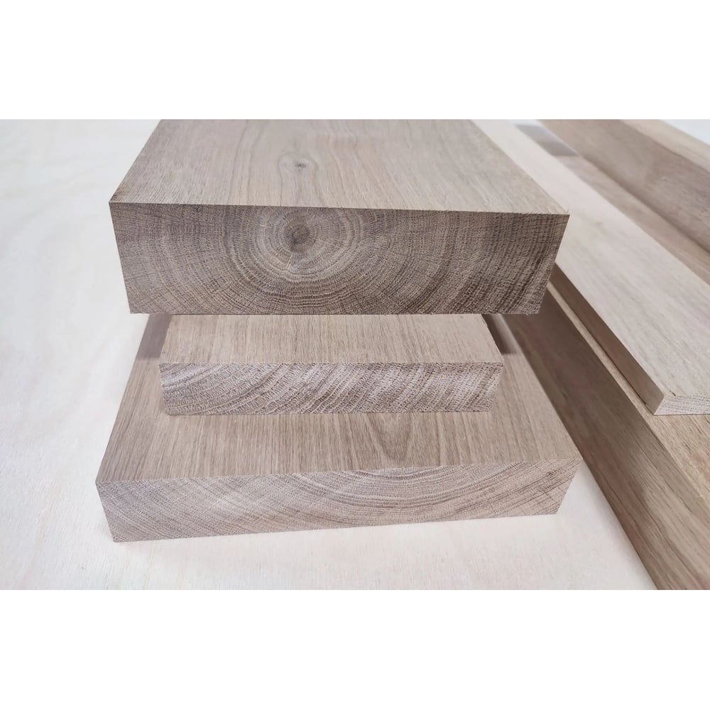 Доска MW 0,1 м3, дуб, 40-50 x 50-130 x 0-500 сорт С, строганная, разноширинка, промсушка ДДС-РШ-СС-45х130х500-0,1