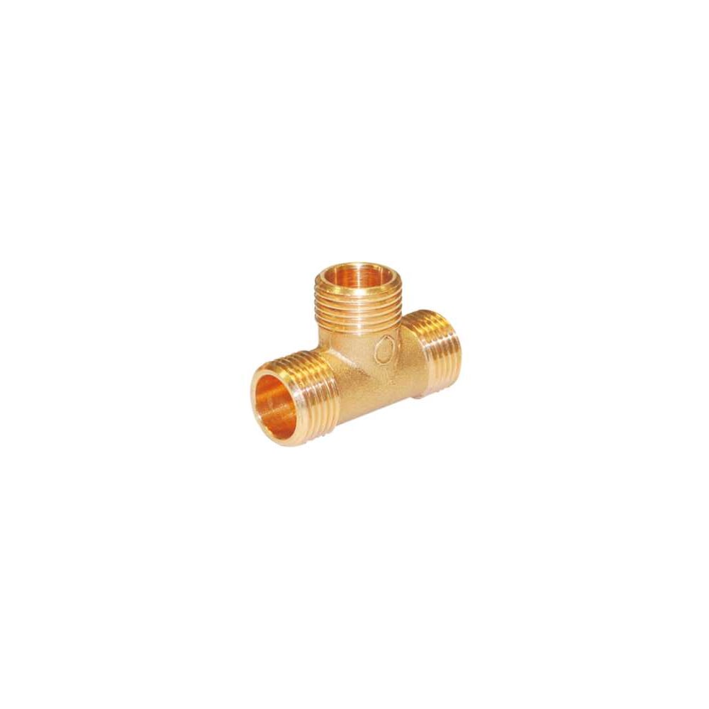 Тройник латунный Comisa 3/4", наружная резьба RF0255007000 7707085