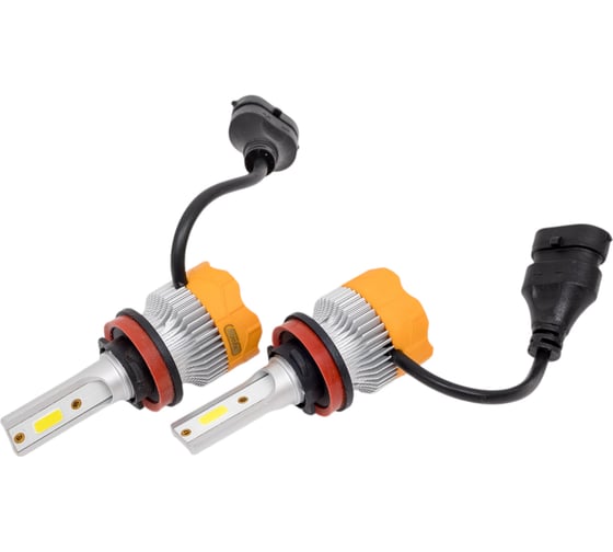 Изображение товара Автолампа-LED SKYWAY (аналог ксенона) H11(MINI), 12/24V 22W 6000K 1500Lm 1-конт., 2 шт. S08701023