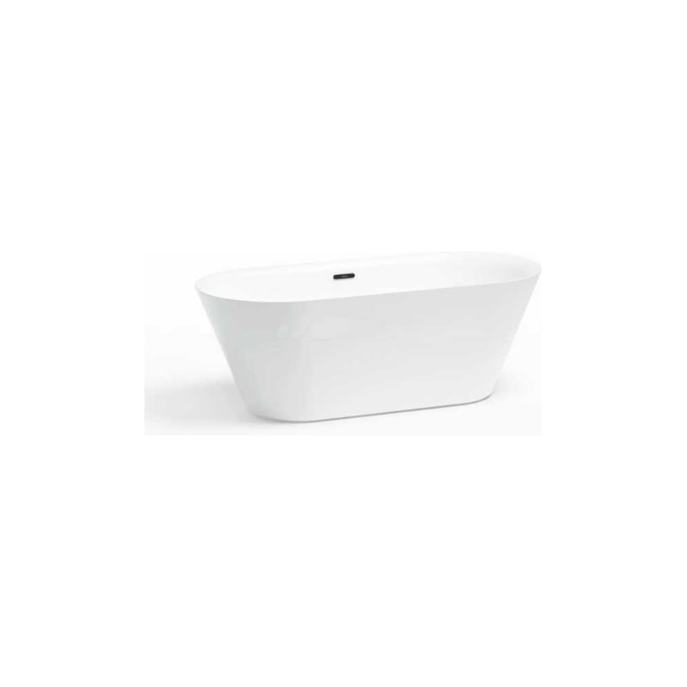 Ванна акриловая отдельностоящая Wellsee Cute Twin R 168x75 см, белая глянцевая 238401000
