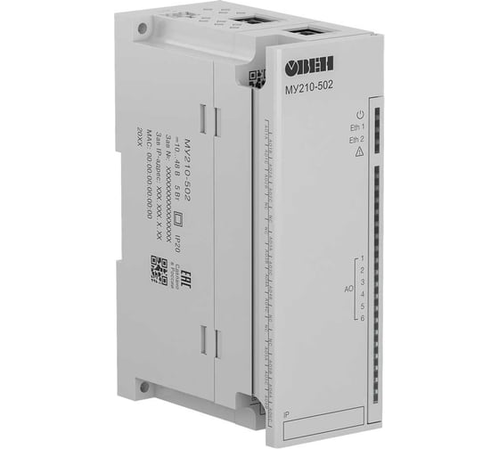 Изображение товара Модуль аналогового вывода ОВЕН МУ210-502 R-00000317