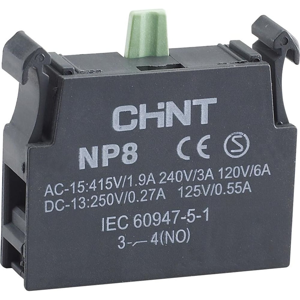 Блок контактный CHINT 1НО для NP8 (R) (уп. 90 шт.) 669998