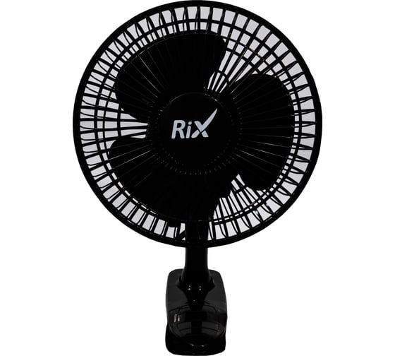 Изображение товара Настольный бытовой вентилятор RIX RDF-1500WB Black 49791