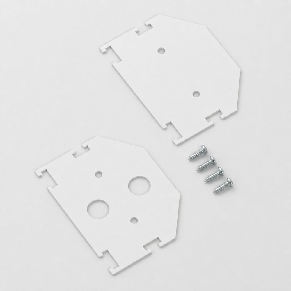 Заглушки для шинопровода Elektrostandard Slim Magnetic в натяжной потолок (2шт) 85204/00 белый a072621