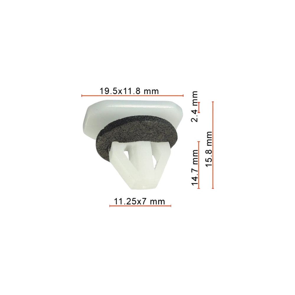 Клипса AVERS для Ford 2T14V353129BA 10 шт 2T14V353129BA-10